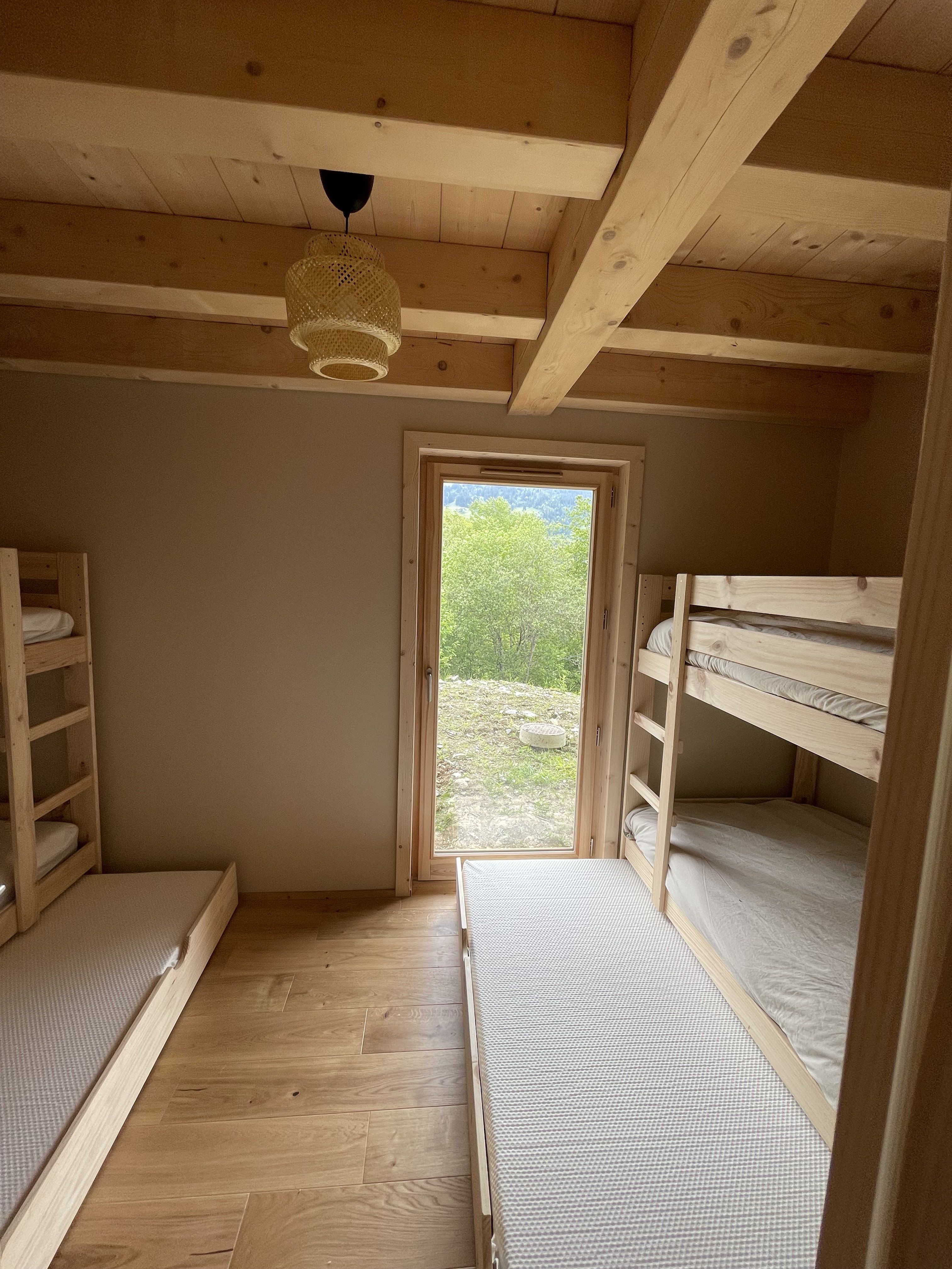 Chambre lits superposés x4 + 2