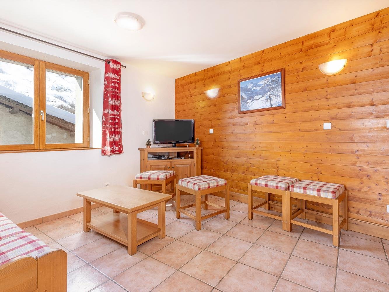Chalet Balcon Cime de Caron - séjour