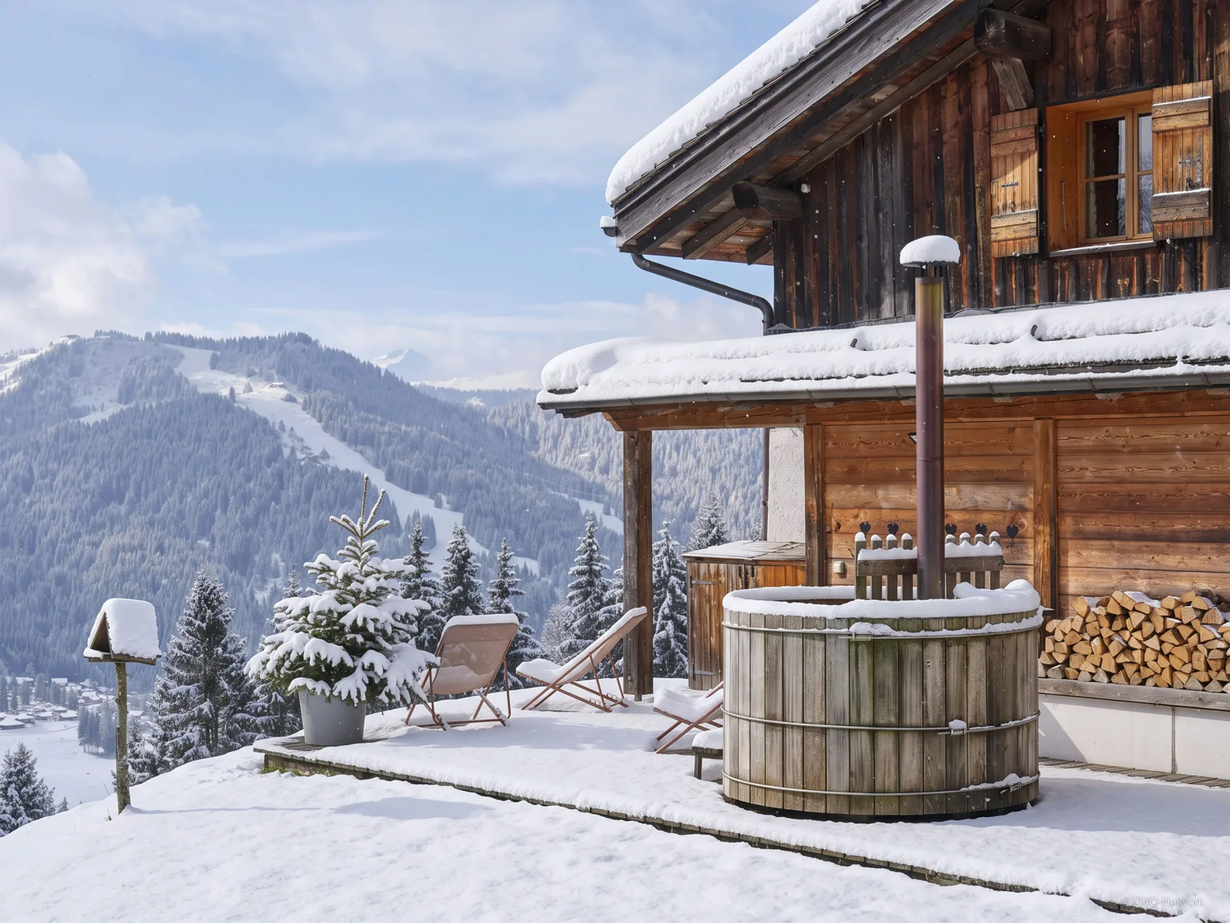 Jacuzzi & vue