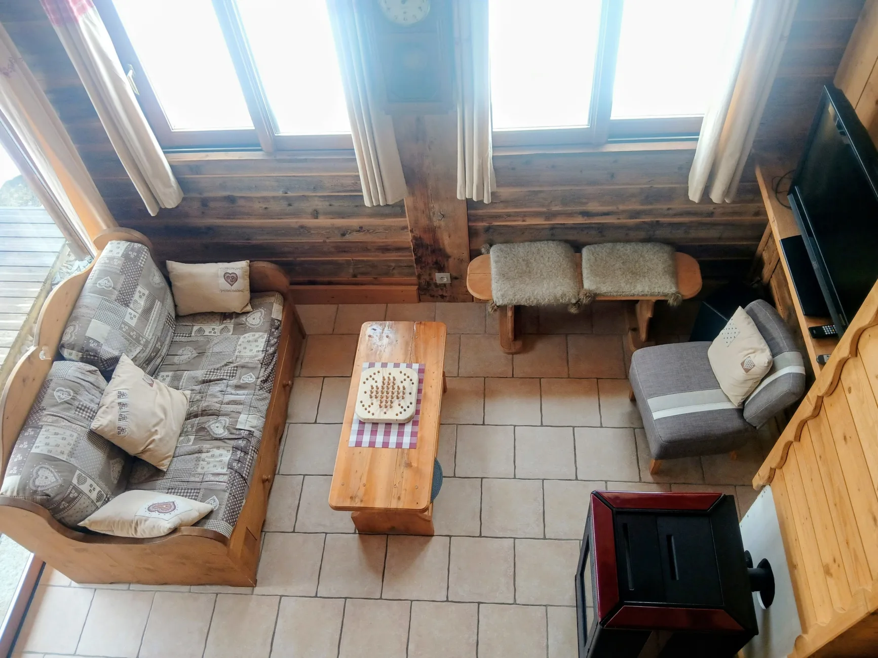 vue depuis la mezzanine