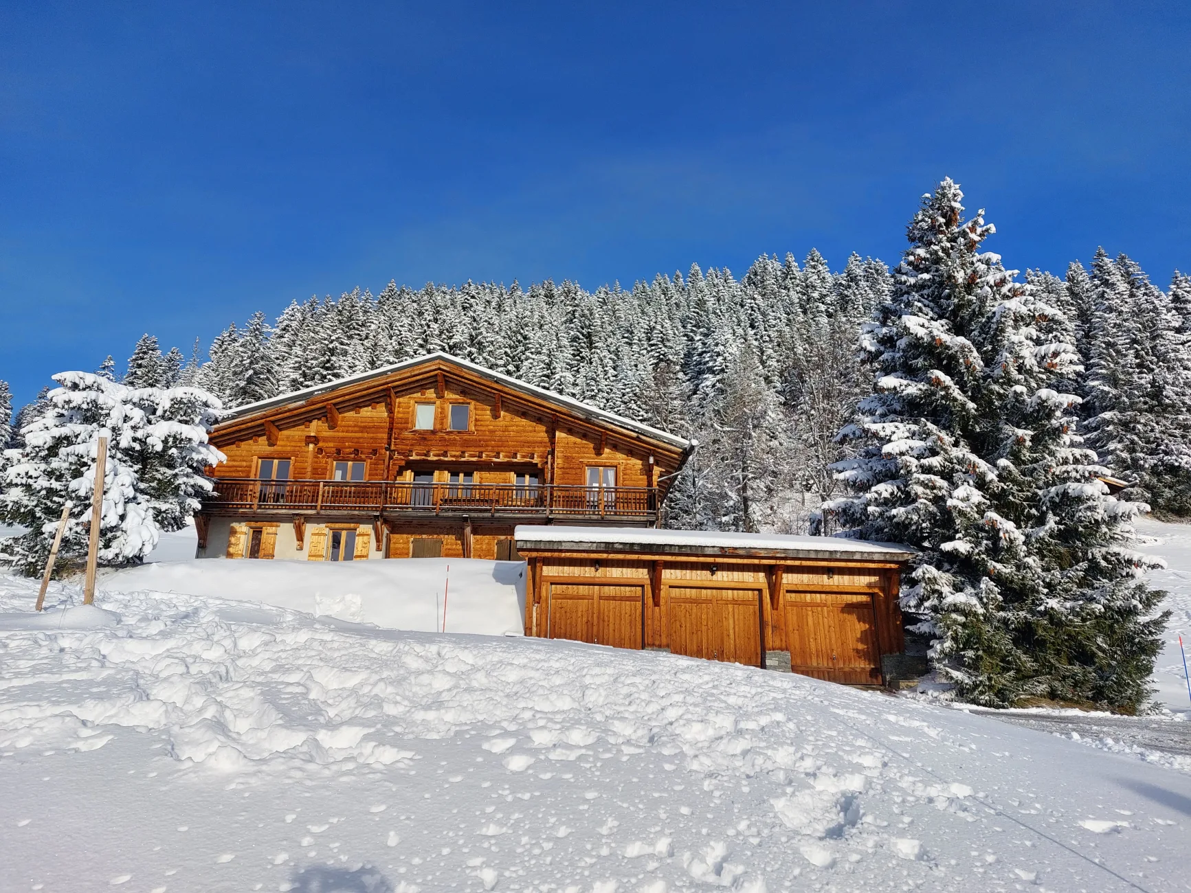 grand chalet familial dans le Beaufortin