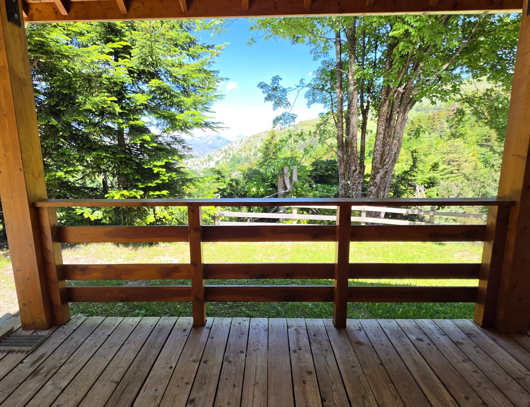 Vue sur le pic de Bure, 