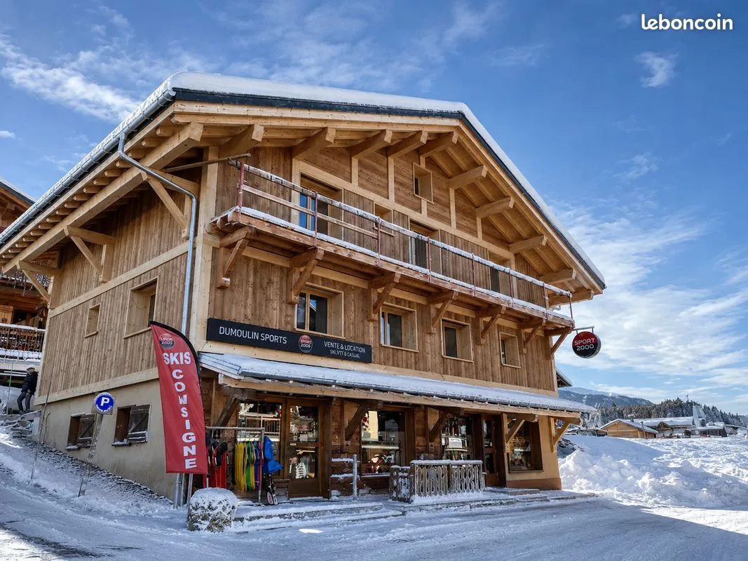 Appartement 10 pers. Neuf, skis aux pieds, centre du village — Crest-Voland