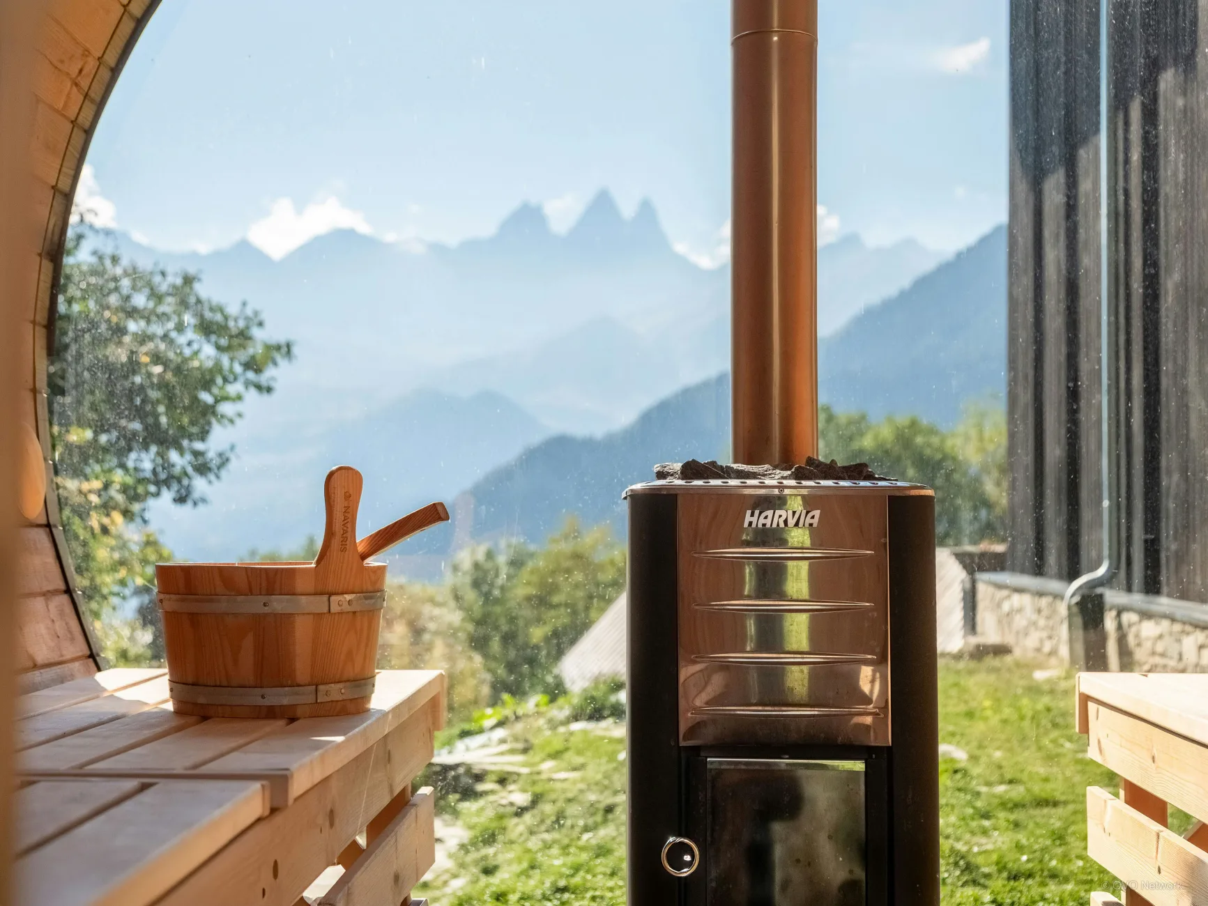 Vue depuis le sauna