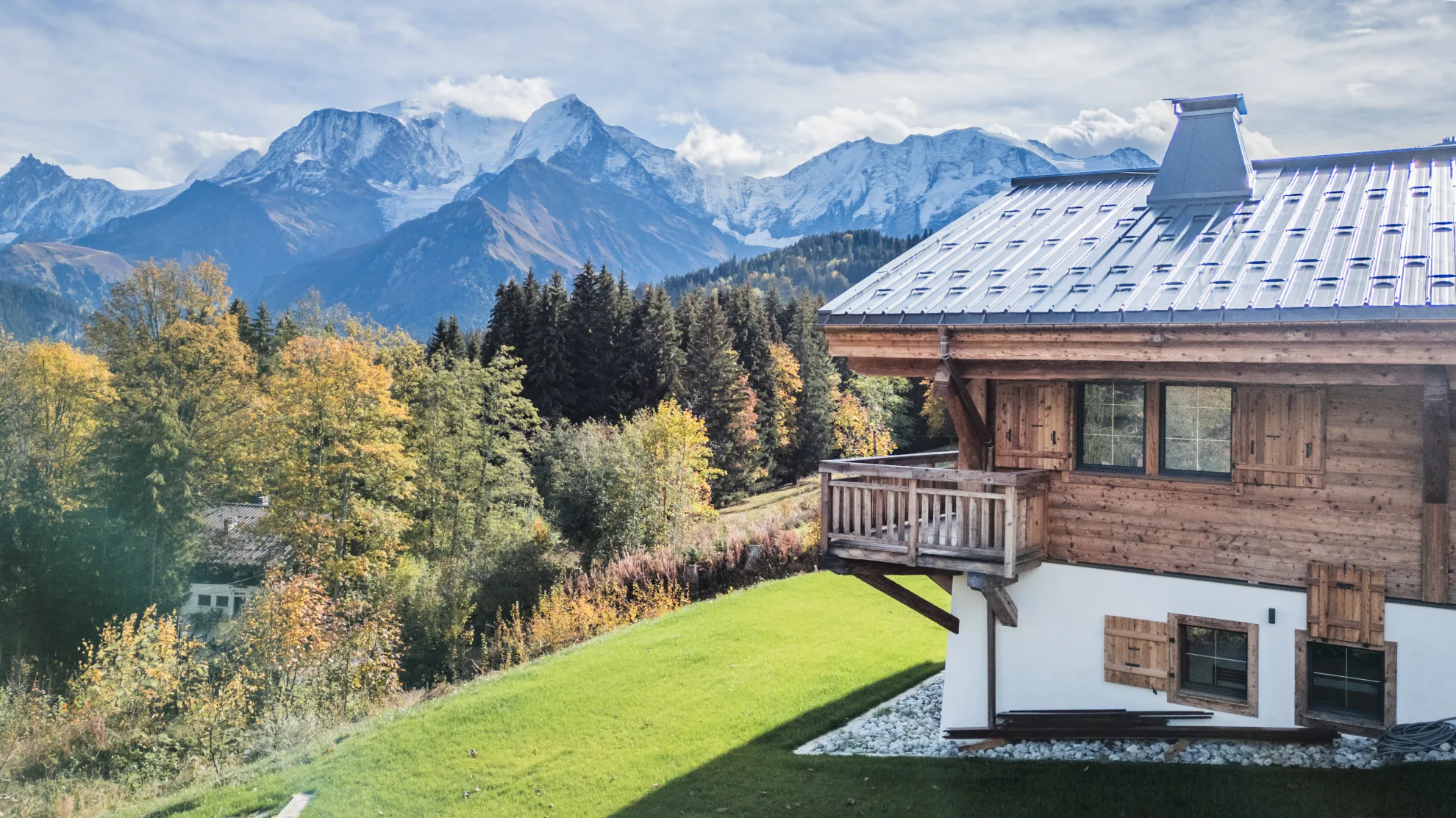 Chalet de l'Emey - Art de vivre face au Mont-Blanc