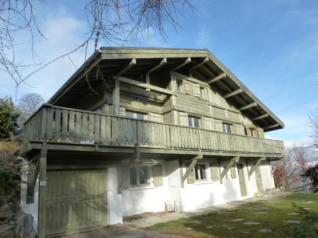 Magnifique chalet face au Mont-Blanc (2 à 10 personnes)