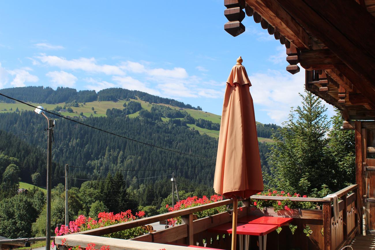 Vue depuis le balcon