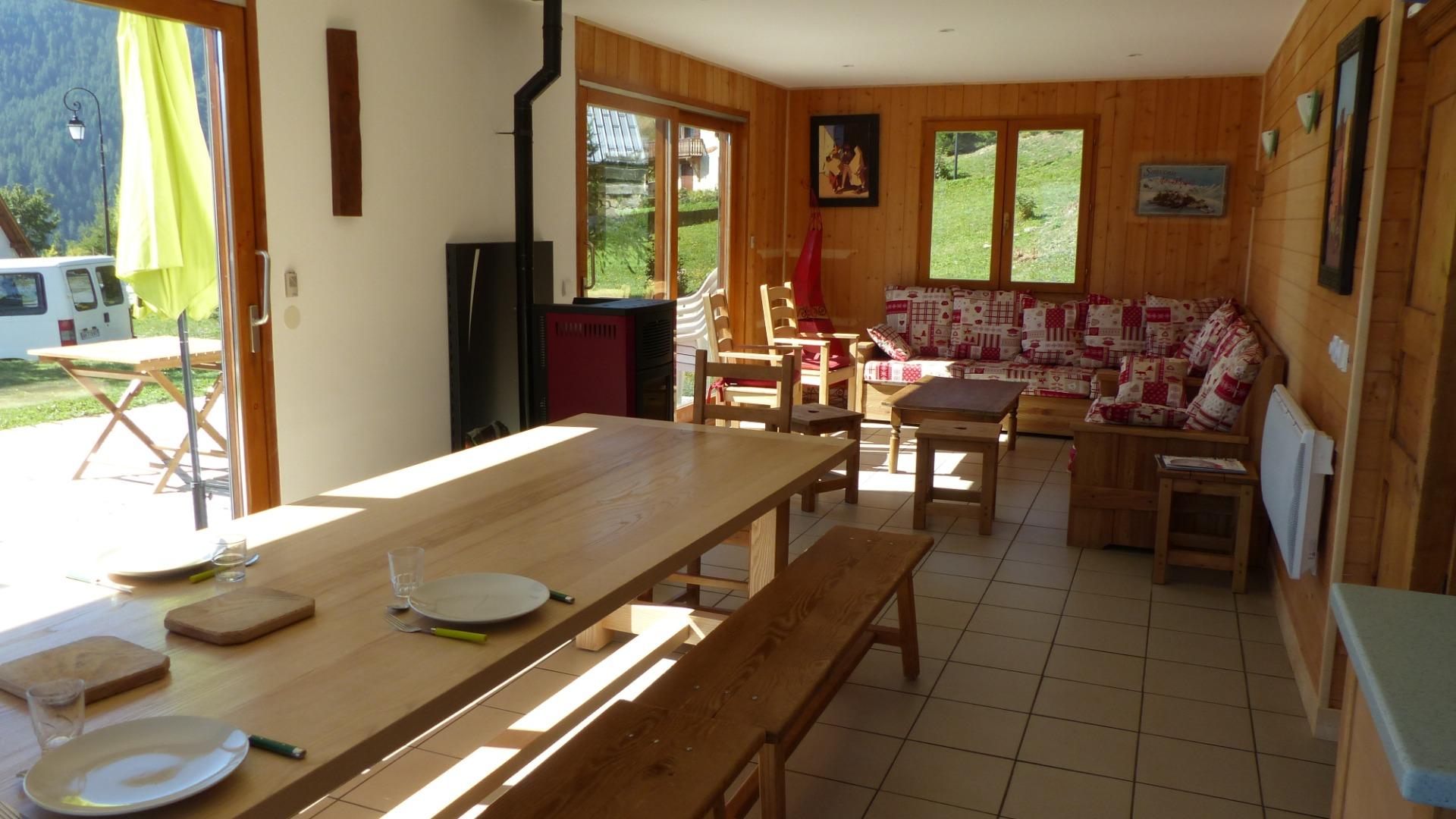 Le séjour et salon