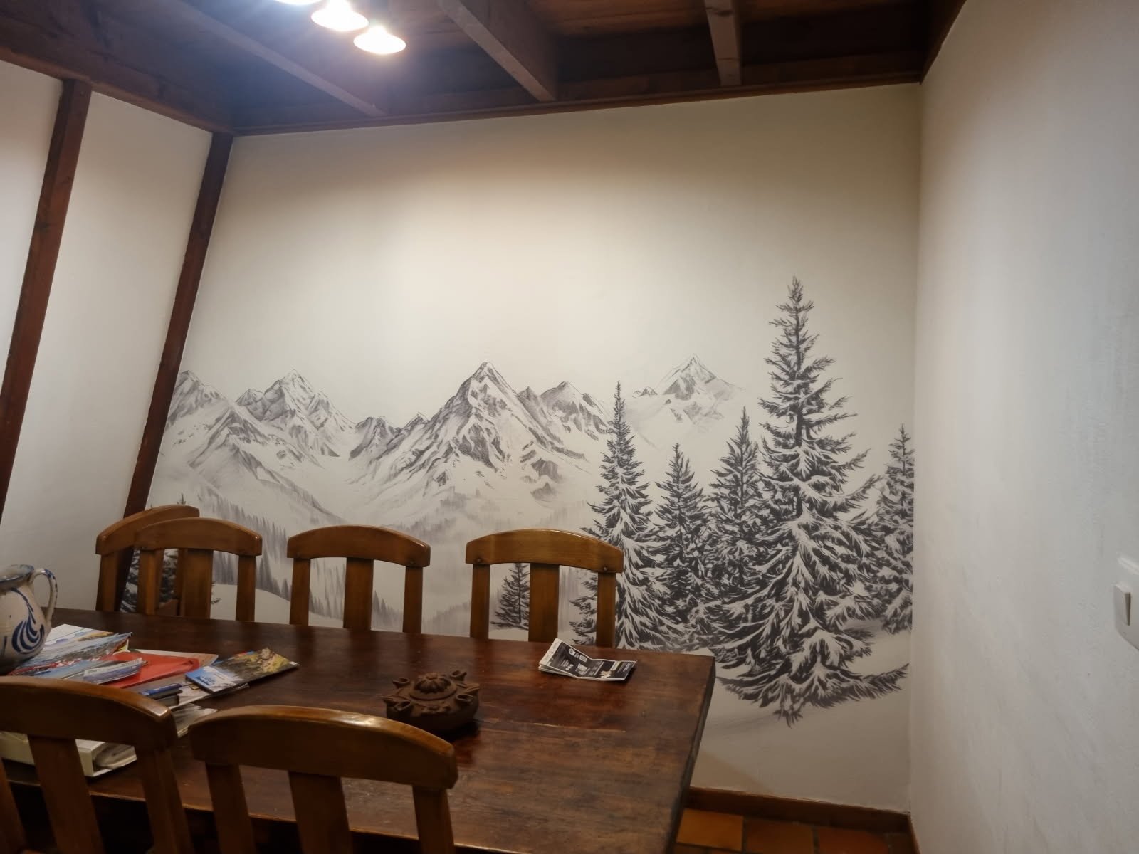 De jolis panoramas, à l'extérieur et même à l'intérieur !!!!!

