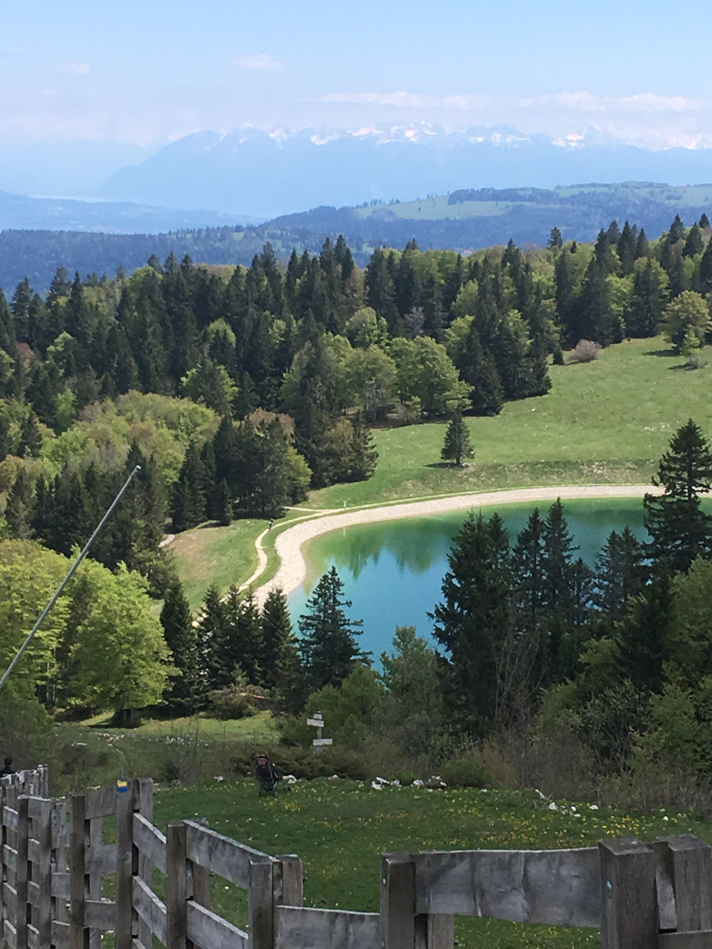 Lac du Morond sur les hauteurs de Métabief