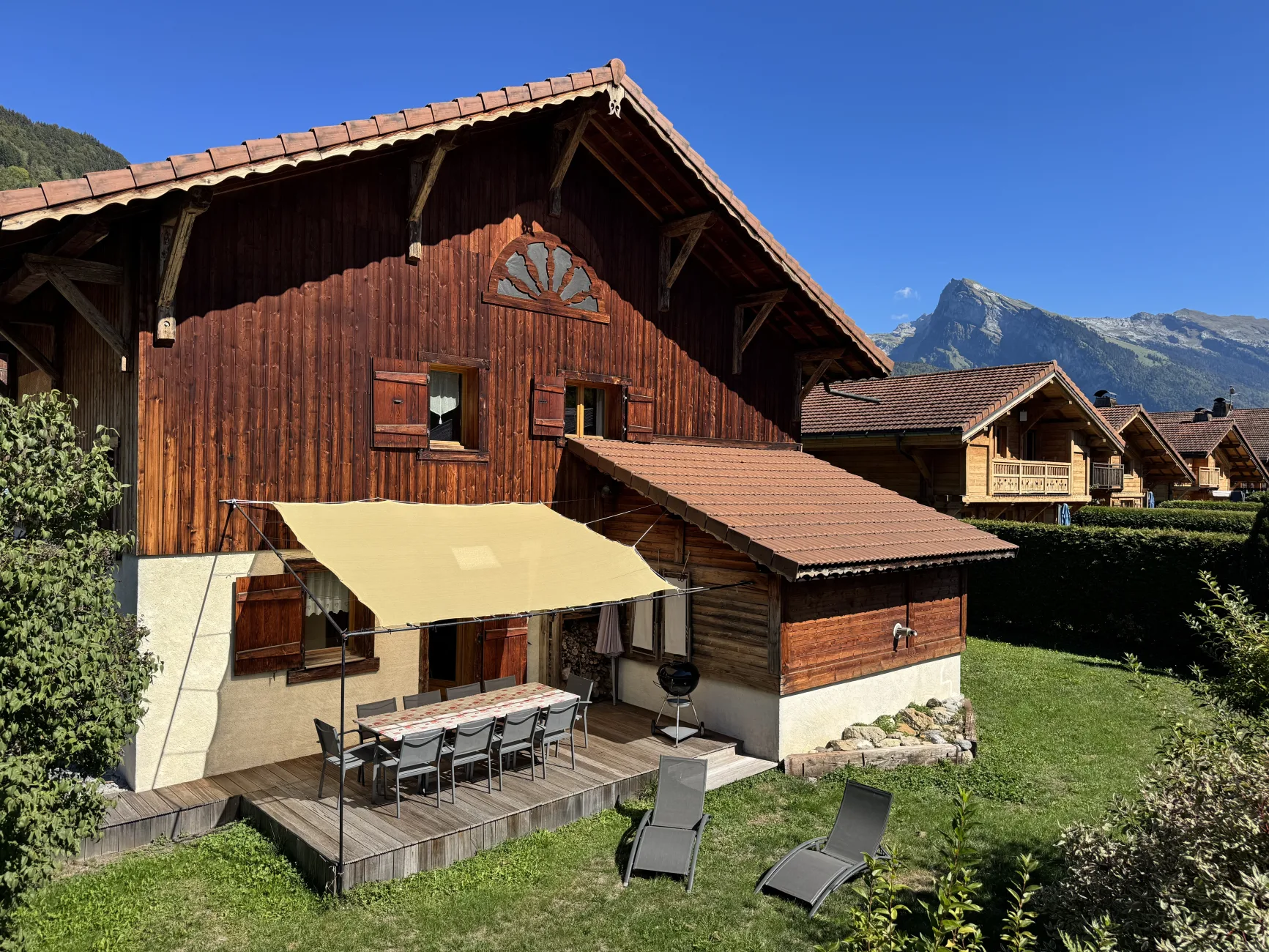 Vue d'extérieur du chalet