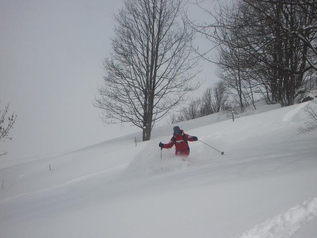 CHANTAL,
monitrice de ski à l'ESF de PEISEY-VALLANDRY