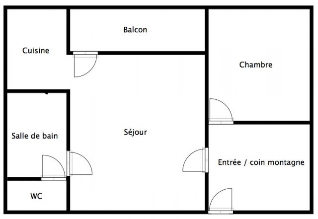 agencement de l'appatement