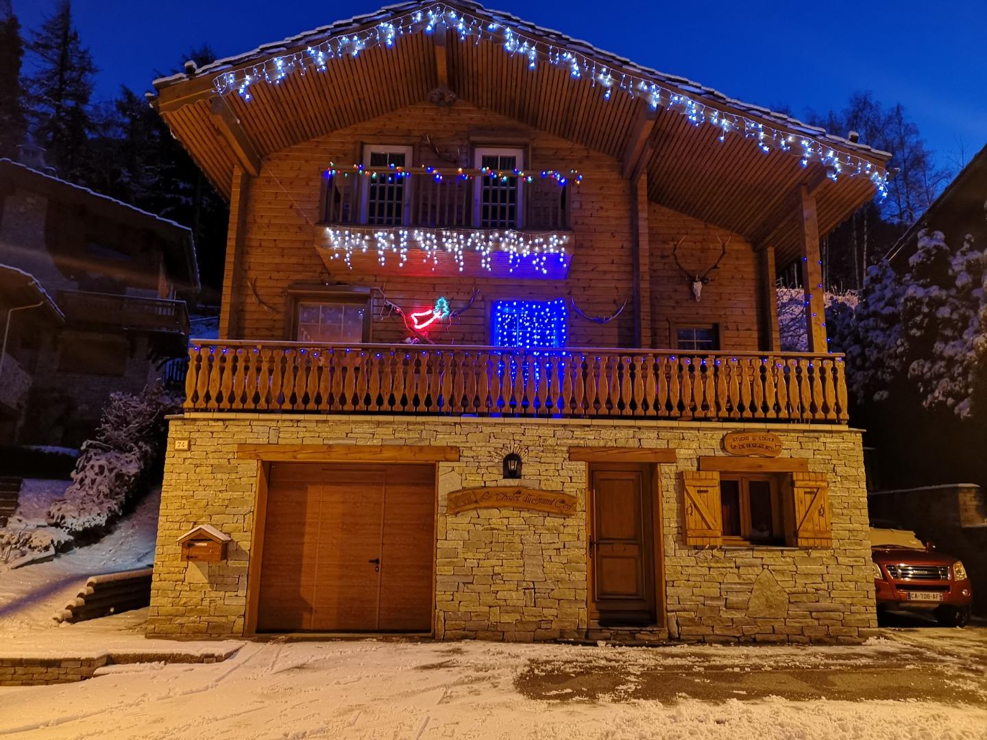 Joyeux Noël au chalet du grand cerf 