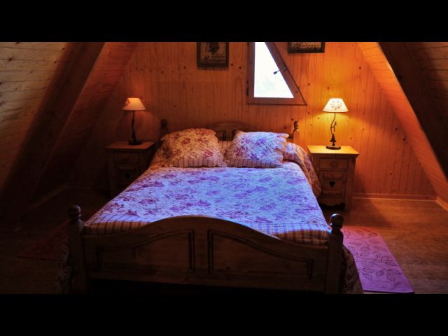 Chambre au dernier étage.