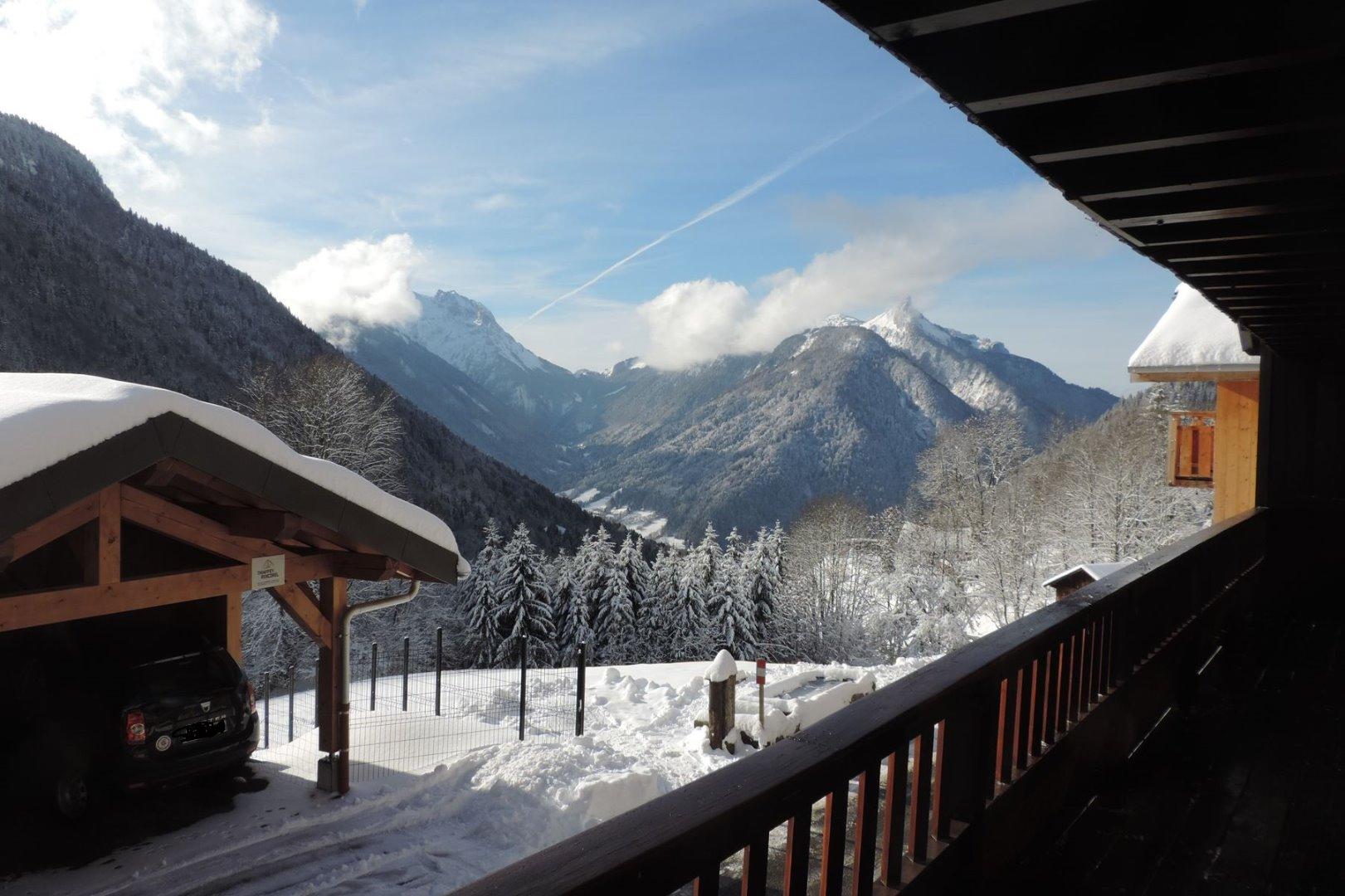 vue coté SUD la Tournette