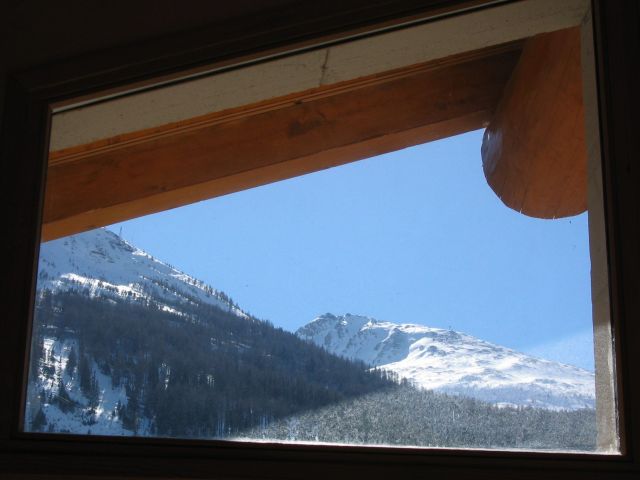 vue sur la montagne.