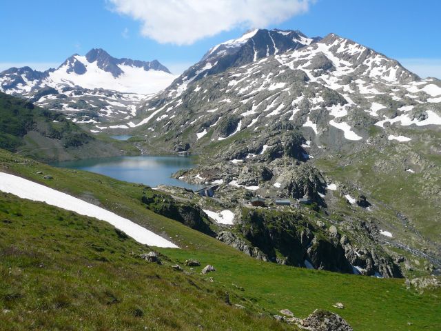 Balade vers le glacier de st sorlin, vue des 3 lacs