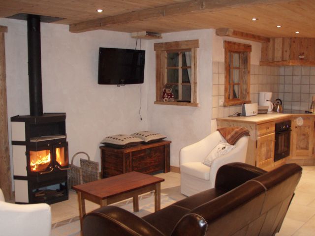 Séjour coin de feu