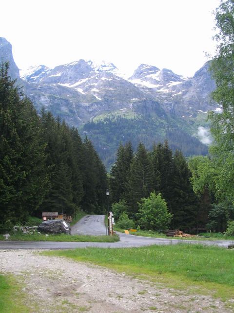 vue sur le pas de l'âne
