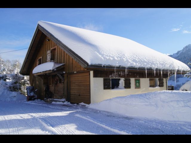 depuis la route privée