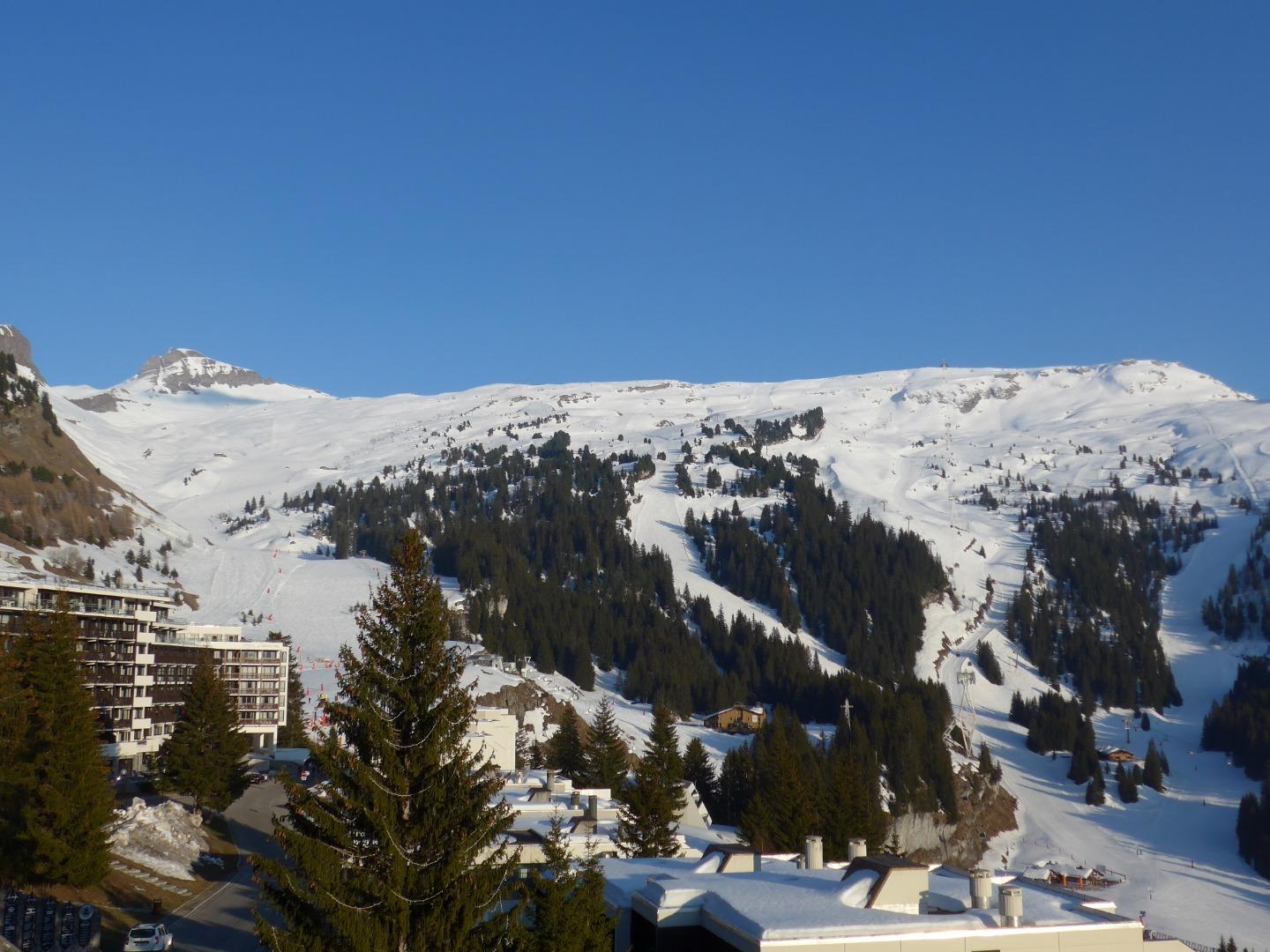 Toujours depuis le balcon  du studio fin Avril