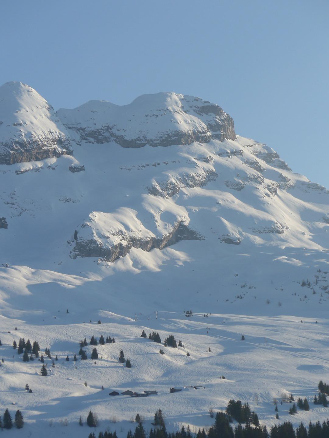 Vue du studio pistes d'Aujon
