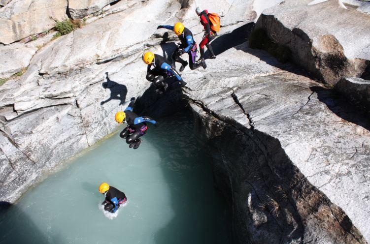 Le canyoning de l'Ecôt