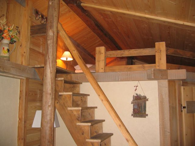 mezzanine mansardée 2 couchages