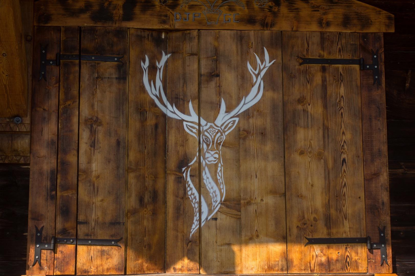 Décor du volet