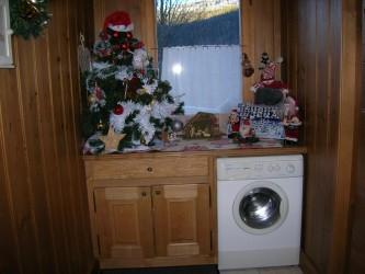 lave linge placard fer a repassé  vue sur jardin plus  aiguillette  des HOUCHES sapin de noël sur demande gratuit 