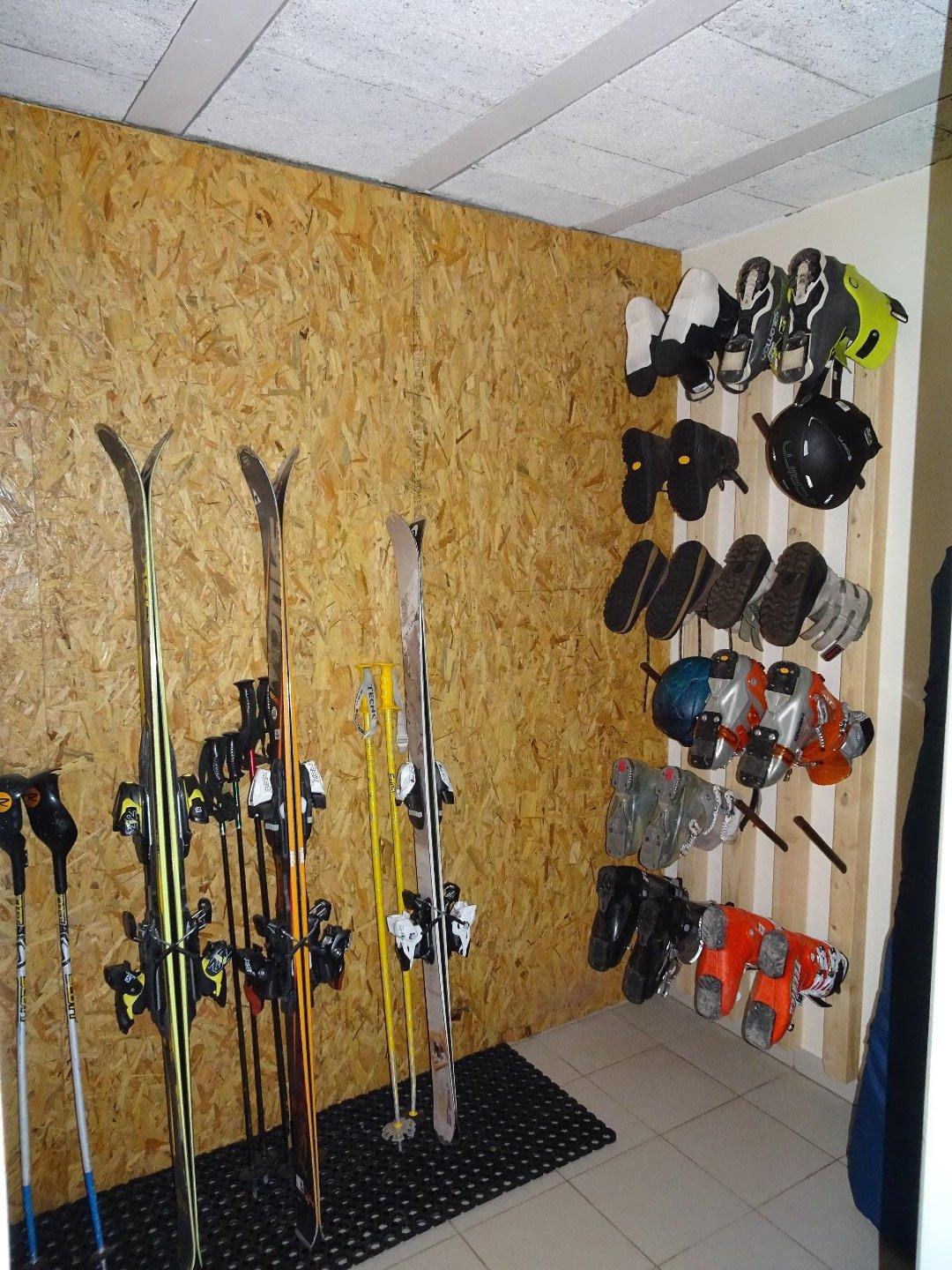 casier à ski chauffé