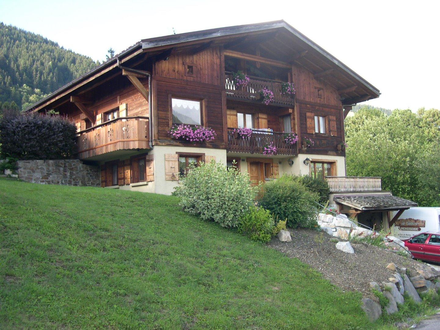Chalet en été