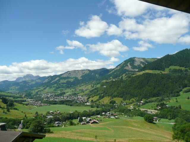 vue depuis le séjour et le balcon