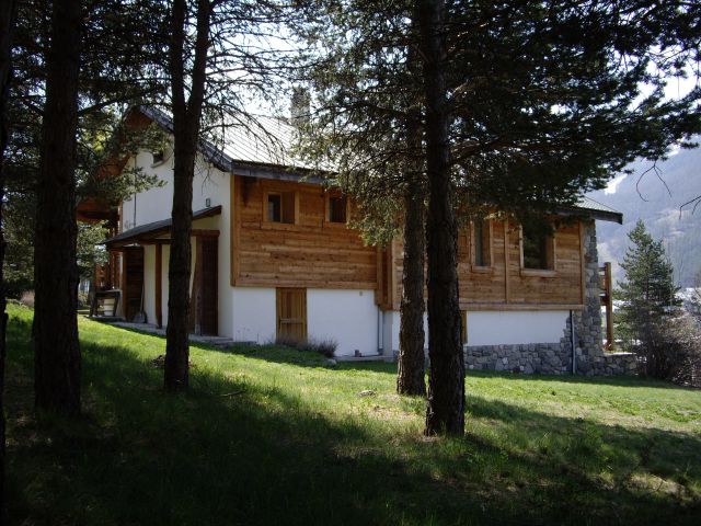 Le chalet en été