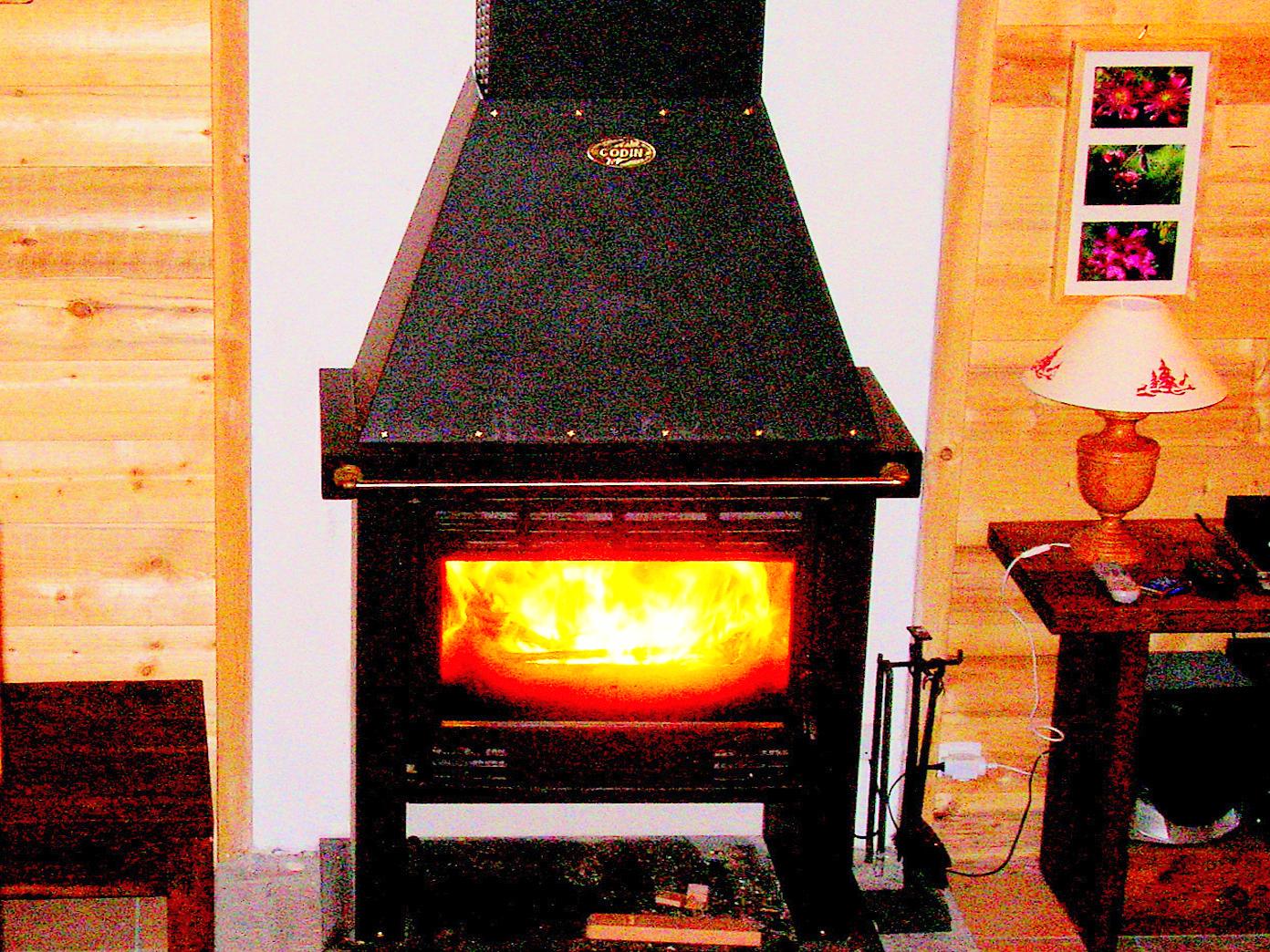 Chalet Piccola Pietra - cheminée