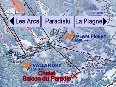 Chalet Balcon du Paradis