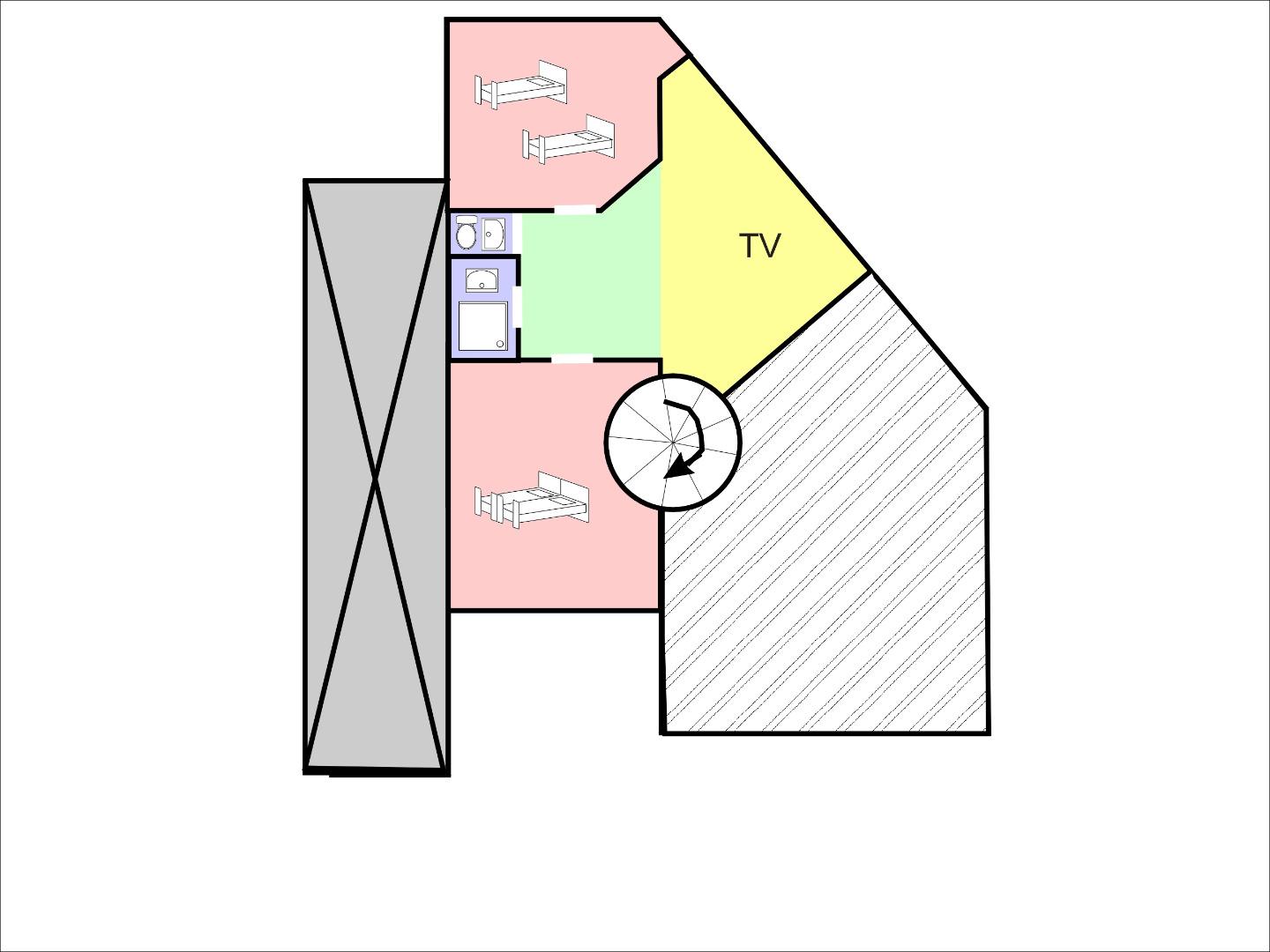 Chalet Balcon du Paradis - niveau 3