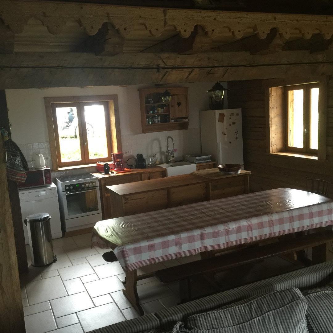 Vue sur la cuisine