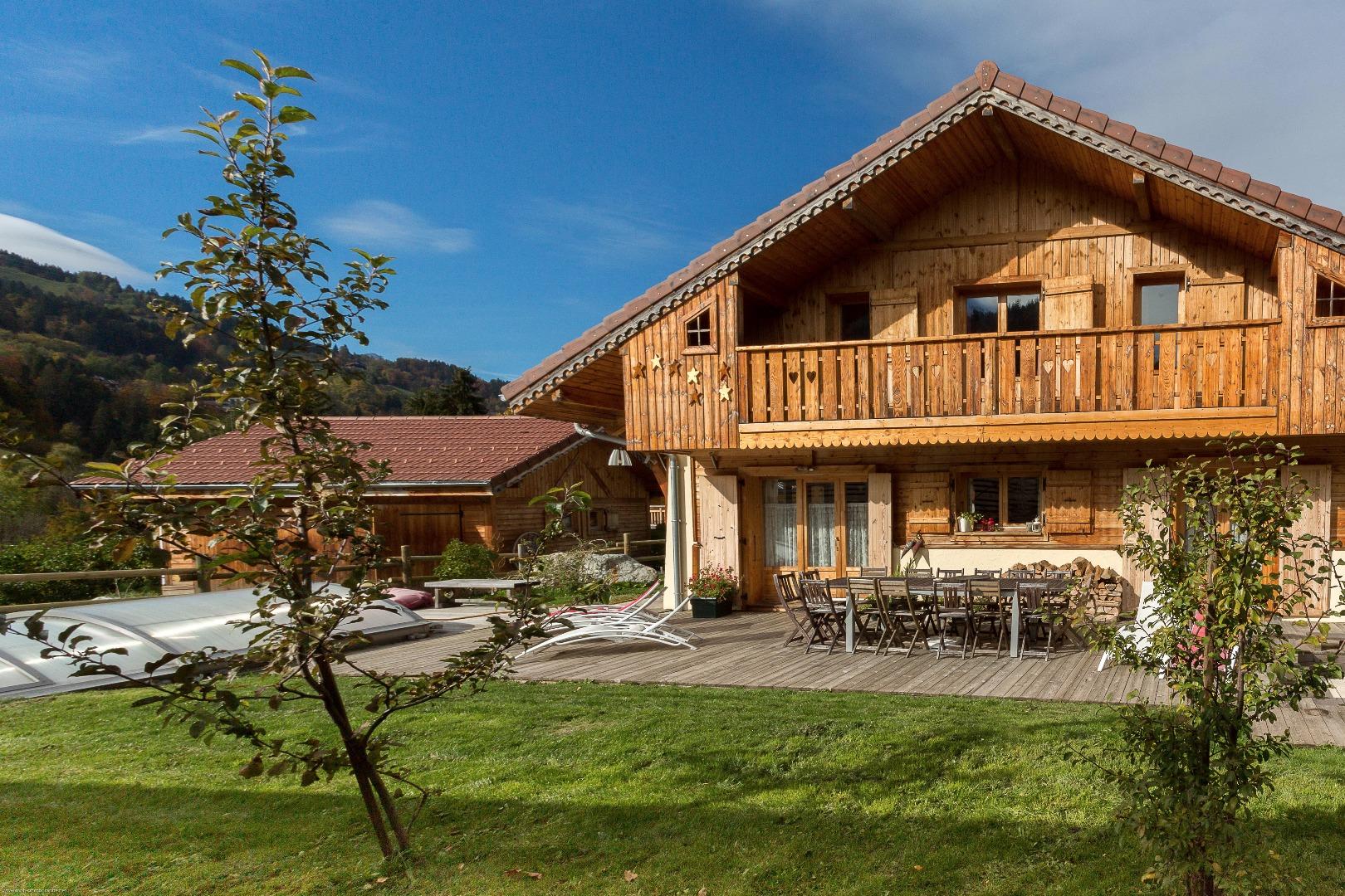 Le chalet en automne