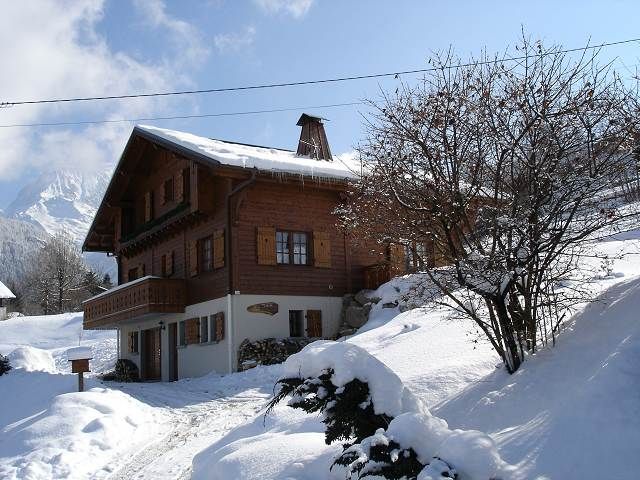 Arrivée sur le chalet
