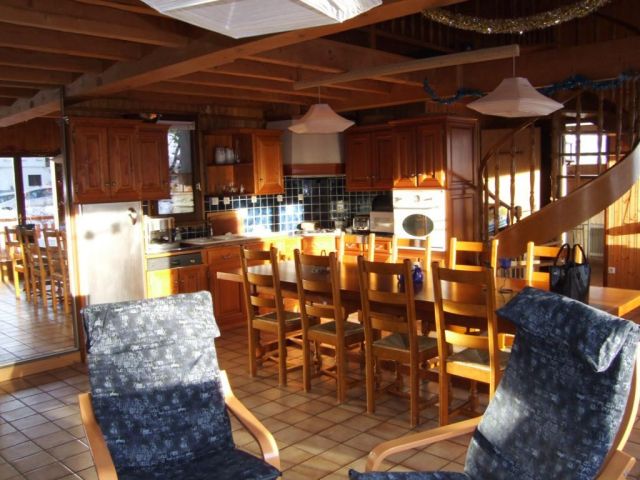 Vue sur le coin cuisine