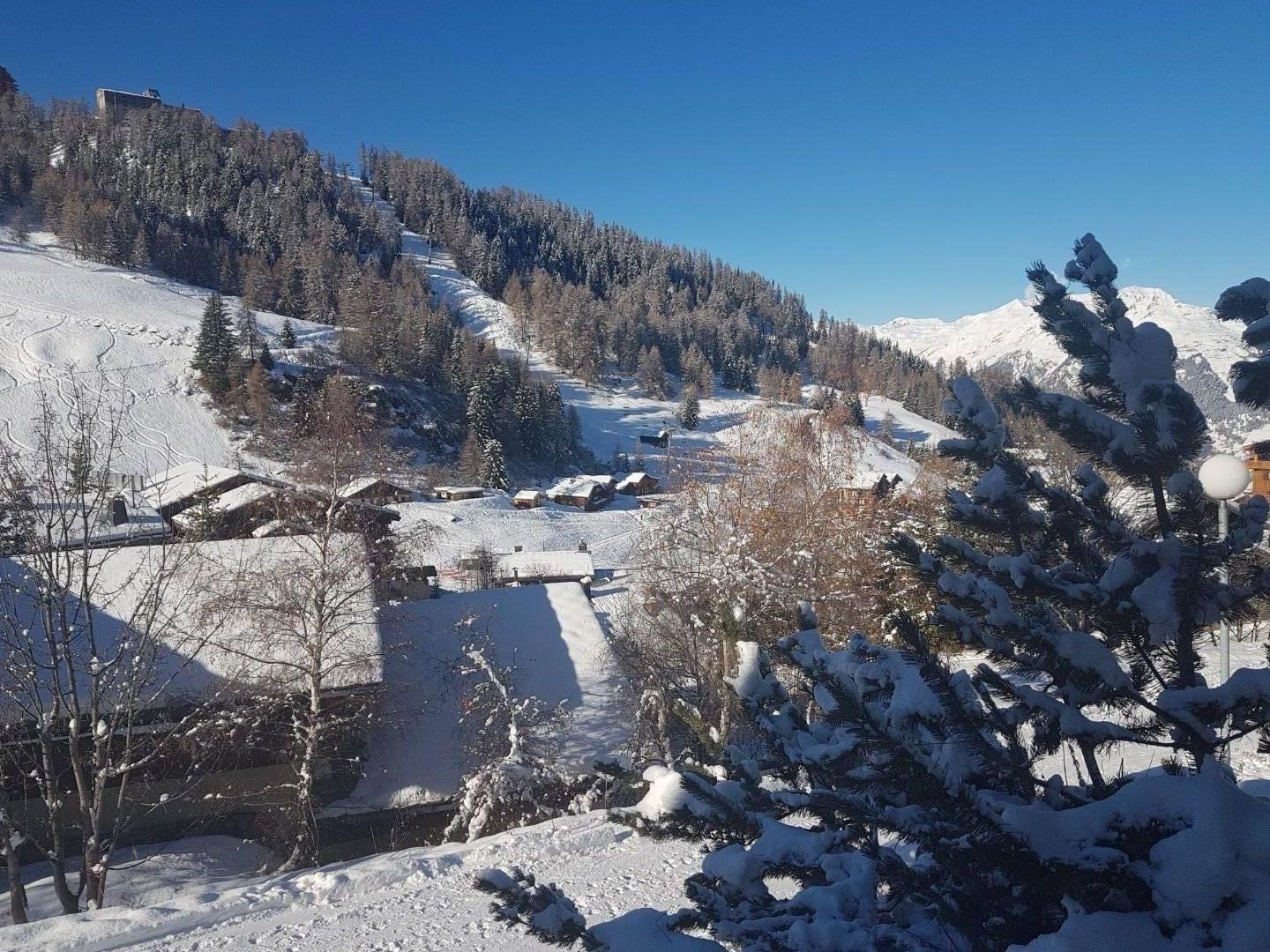 Vue du chalet
