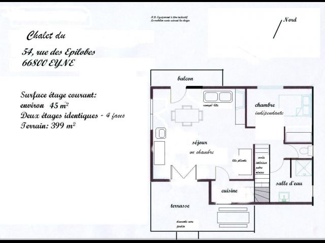 Plan d'étage