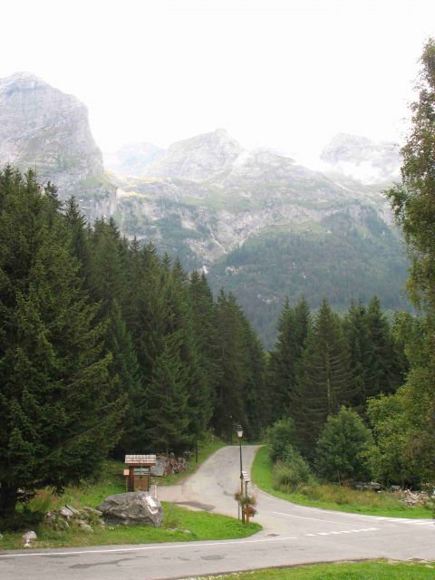 vue sur le pas de l'âne