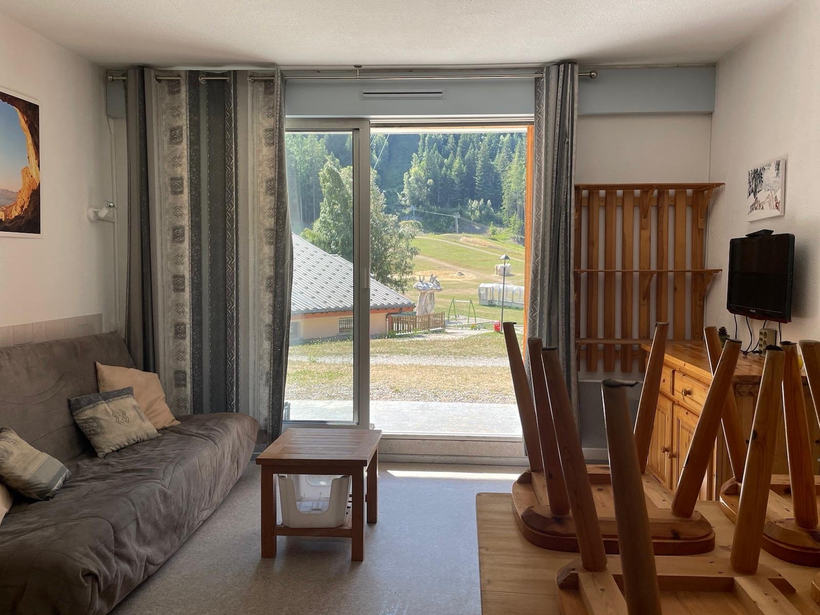 Séjour cuisine avec clic clac