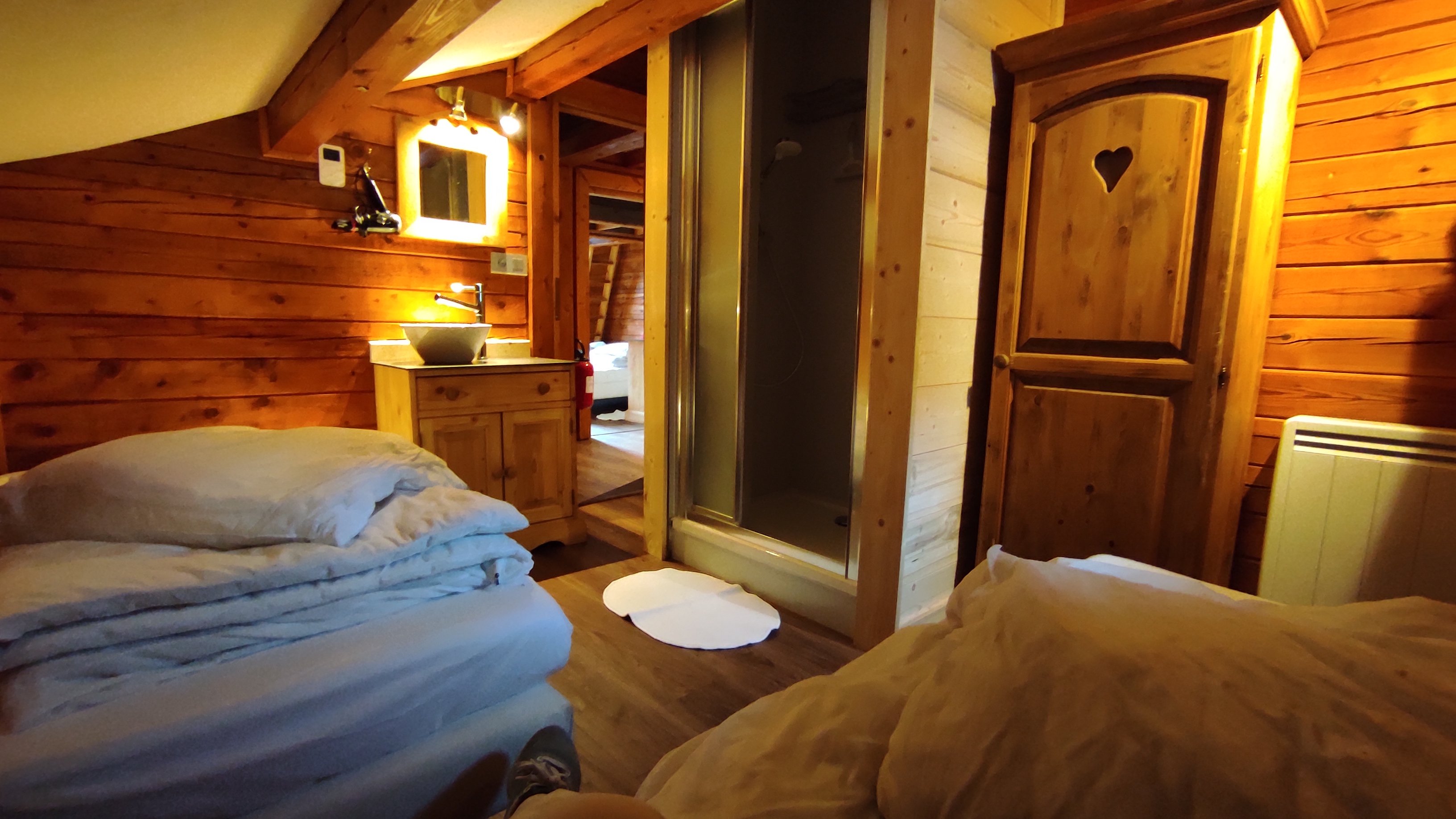 Etage - chambre twin côté jardin