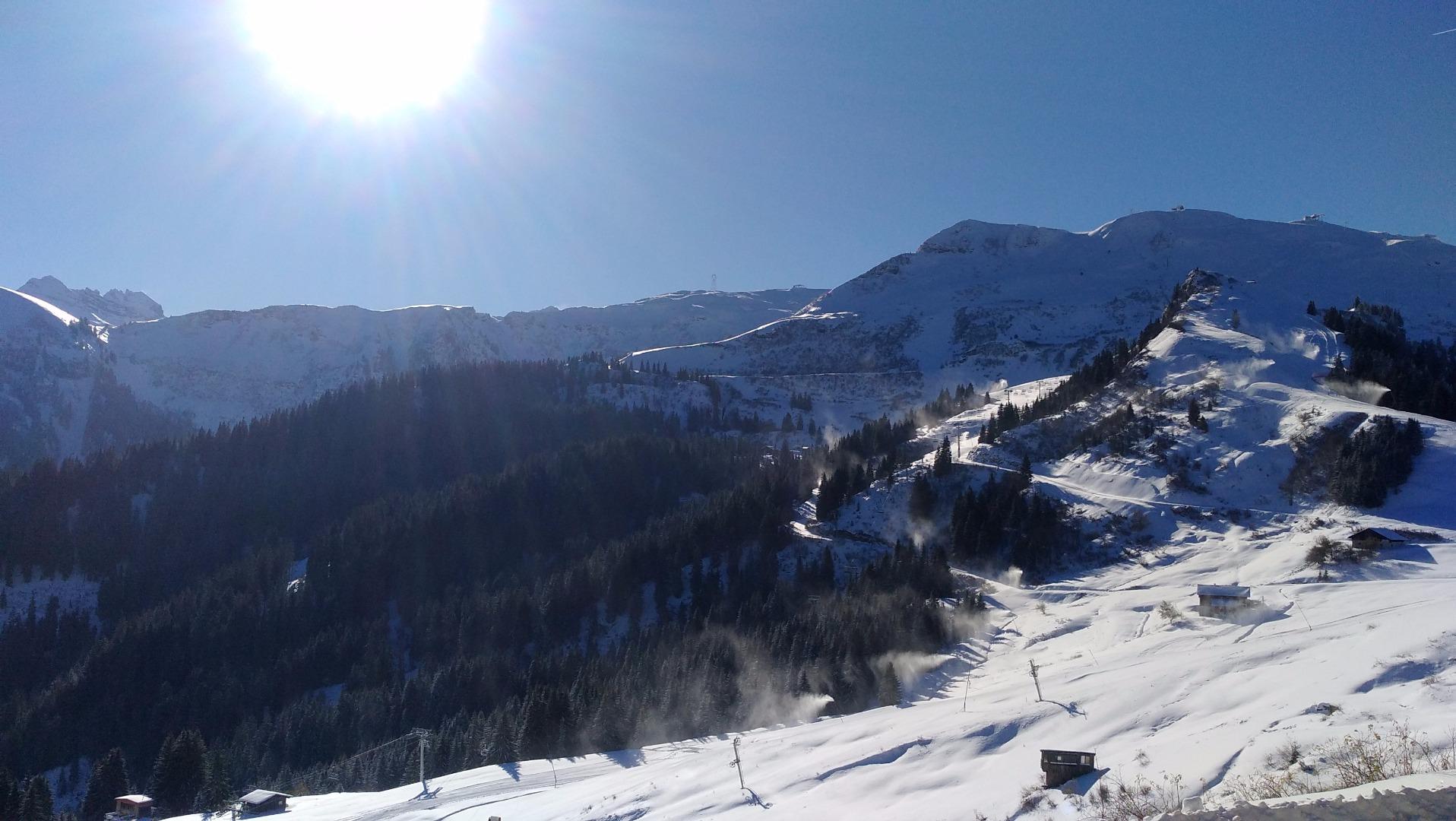 Vue du balcon