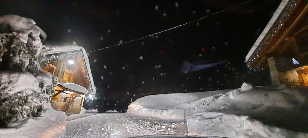 ambiance d hiver après ski
