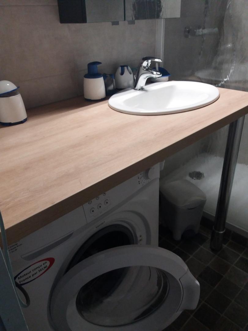 lave linge et vasque 
